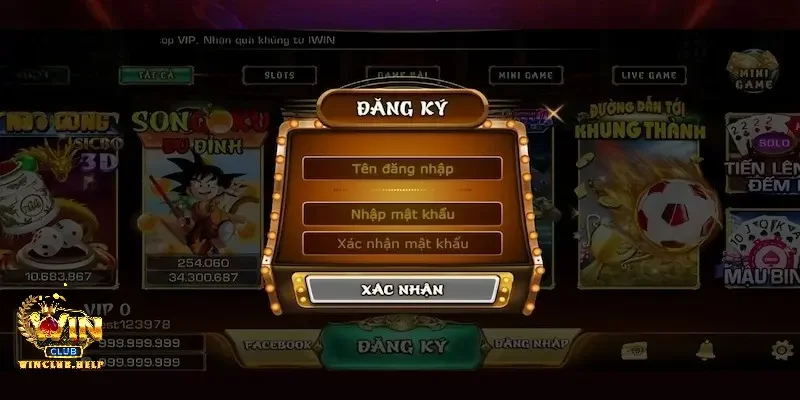 Cách đăng ký tài khoản cổng game như thế nào?